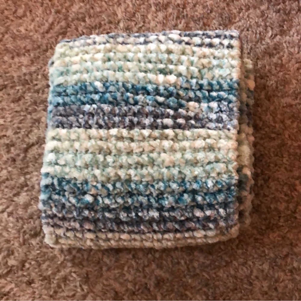 Cozy Striped Knit Scarfs, 7 in total - Picture 5 of 7